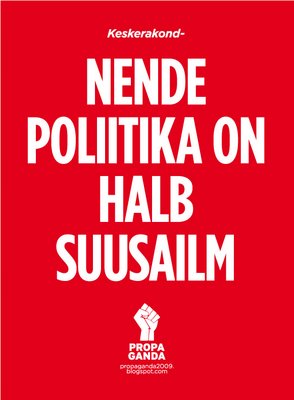 Keskerakonna poliitika on halb suusailm