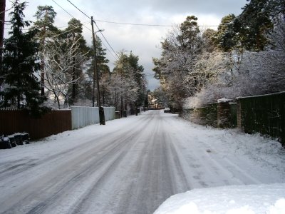 Talvepilt Pääskülast